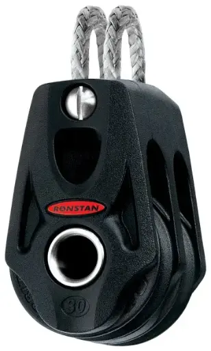 [RF35202] RONSTAN, poulie double, à roulement, Orbit 30