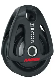 [H2195] HARKEN, Poulie simple, Zircon, 57mm