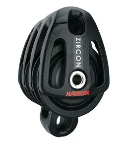 [H1211] HARKEN, Poulie triple, ringot, Zircon, 29mm