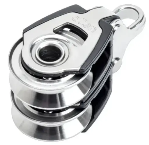 [A2032HL] ALLEN, Poulie double HL, inox, 30mm