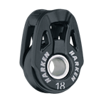 [H2698] HARKEN, poulie simple Carbo, 18mm, T18, composite