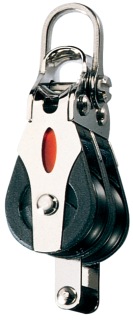 [RF20212] RONSTAN, poulie micro, double , 20mm, ringot