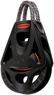 [RF55111] RONSTAN, poulie simple, ORBIT, 55mm, boucle Dyneema