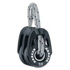 [H2158] HARKEN, poulie double, Carbo T2, 18mm, composite