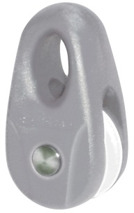 [RF13101G] RONSTAN, poulie en composite, réa 15mm, gris