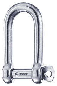 [WI1413] WICHARD, manille longue, axe imperdable, 6mm