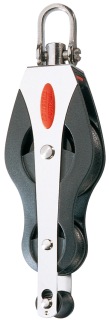 [RF41510] RONSTAN, poulie violon, 40mm, ringot , émerillon