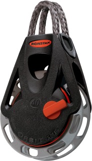 [RF46102] RONSTAN, poulie winch ORBIT, 40mm, manuelle