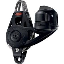 [RF56131] RONSTAN, poulie winch ORBIT, 55mm, ringot,  serre-écoute