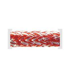 [TRR8PC060.B.ROSSO] MAFFIOLI, âme DSK 78 race, gaine Polyester/Cordura, diamètre 6mm, rouge