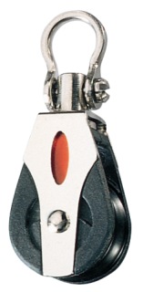 [RF20100] RONSTAN, poulie micro, simple, 20mm, manille, émerillon