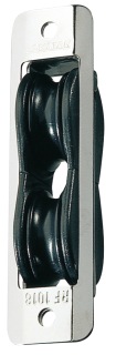 [RF30721] RONSTAN, poulie a encastrer, 30mm, a roulement, double