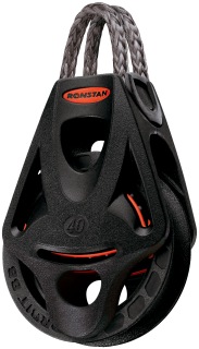 [RF45111] RONSTAN, poulie simple, orbit, 40mm, boucle dynema, ringot