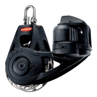 [RF56120] RONSTAN, poulie simple, ORBIT, 55mm, winch, manille, émerillon, serre-écoute