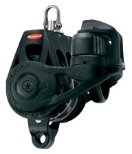 [RF56330B] RONSTAN, poulie triple, ORBIT, 55mm, winch, manille, émerillon, ringot, serre-écoute