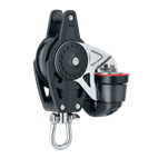 [H2646] HARKEN, poulie simple, ringot + émérillon, Carbo, 40mm