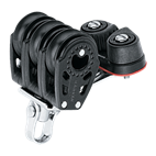 [H346] HARKEN, poulie triple Carbo, 29mm, Carbo-Cam 423