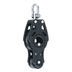 [H2655] HARKEN, poulie violon Carbo, 40mm, émerillon