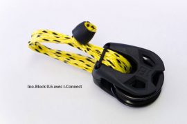 [IR-IB1.2-N] INO-BLOCK, poulie, noir, 1.2