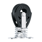 [H349] HARKEN, poulie simple Carbo, 29mm, verticale fixe