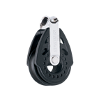 [H348] HARKEN, poulie simple Carbo, 29mm, fixe