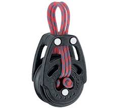 [H351] HARKEN, poulie simple Carbo, 29mm, Ti-Lite