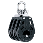 [H2640] HARKEN, Poulie triple, émérillon, Carbo, 40mm