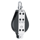 [H012] HARKEN, poulie bullet, 76mm, émerillon, manille, ringot