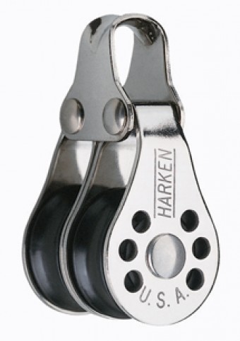 [H226] HARKEN, poulie double, 22mm