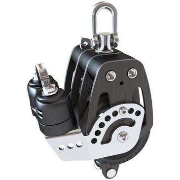 [L29196010] LEWMAR, Poulie Triple, HTX, 60mm, Ringot, Taquet, Alu