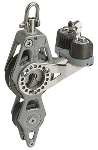 [L29901824] LEWMAR, poulie winch, violon, 80mm, ringot, taquet