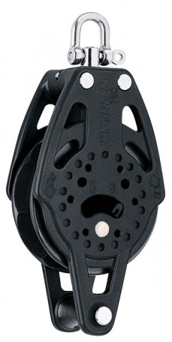 [H2671] HARKEN, Poulie Winch débrayable, à ringot, Carbo, 75mm