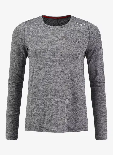 PELLE PETTERSON, Women Momentum Tee, LS, Grey