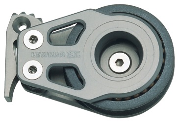 [L29906806] LEWMAR, Poulie plat pont, HL, 80mm, Avec Bloqueur, Babord