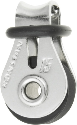 [RF15101] RONSTAN, poulie micro, simple, 15mm